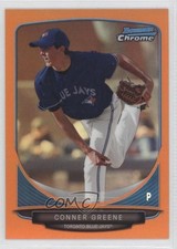 2013 Bowman Draft Picks Chrome Orange Refractor 9/25 Conner Greene #BDPP64