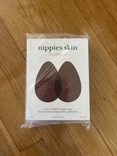 Nippies Teardrop Adhesive Reusable Nipple Covers Hazelnut Size 1 A-B Cups