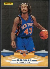 2009-10 Panini - Rookie Jordan Hill #358 (RC) New York Knicks