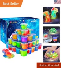 Galaxy Slime Making Kit for Kids Slime Party Favors 36 Pack Mini Slime Set