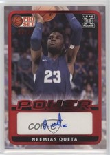 2021-22 Leaf Pro Set Power Base Red Spectrum Foil 22/25 Neemias Queta Auto 0c6