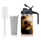 Cold Brew Coffee Maker 32Oz Cold Brew Pitcher with Stainless Steel Super4148