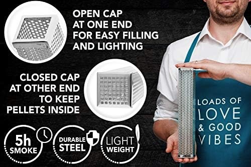 Pellet Smoker Tube Turn your Grill into a Real Smoker - Picture 3 of 3