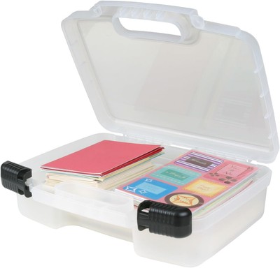 ArtBin 6977AB 12 inch Quick View Deep Base 12 - Deep, Translucent 