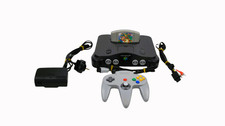 Nintendo 64 Console Full Set Up & Super Mario 64 - Tested & Working