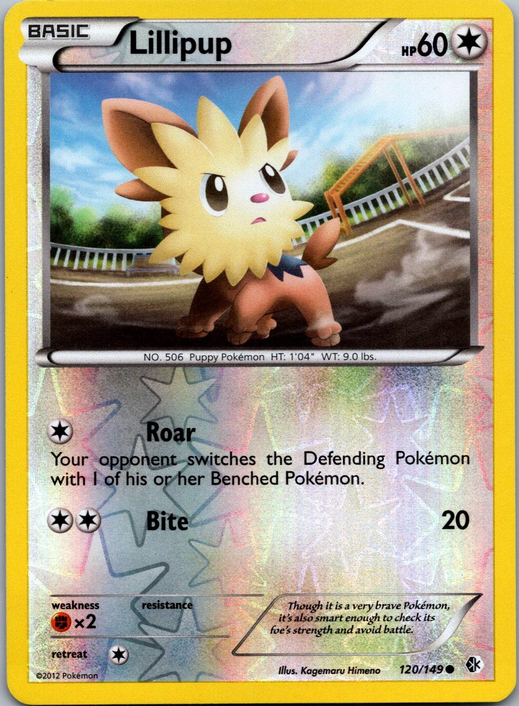 Lillipup 120/149 Boundaries Crossed Common LP Reverse Holo
