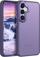 Samsung Galaxy S25 Case, Translucent Frosted Anti-Scratch Protective Phone Cover