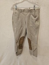 The Tailored Sportsman English Riding Habits Pants Womens 30x24 Khaki Brown