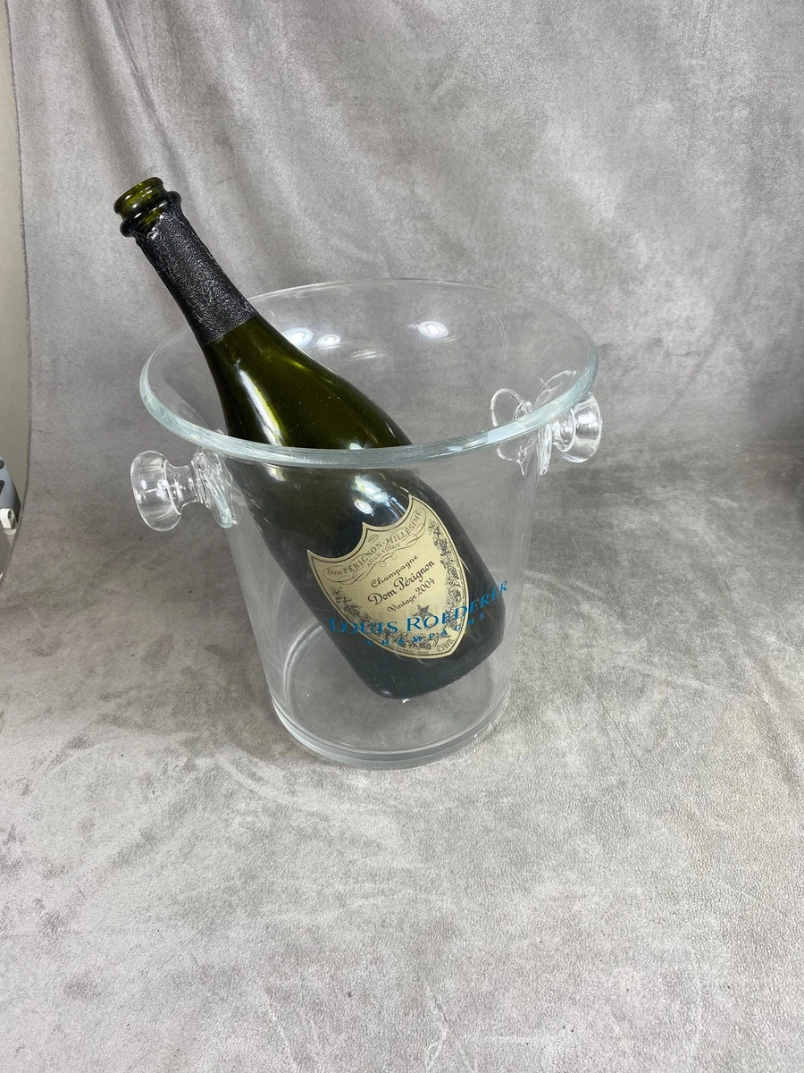 Seau à champagne vintage Champagne Irroy en aluminium Made in France
