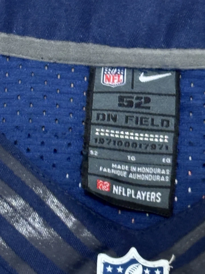 Camiseta deportiva Nike On Field NFL Chicago Bears #15 Brandon Marshell para hombre talla XL costura Foto 4 de 4