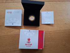 2022 £2 two pound coin 150 Years FA Cup Silver Proof COA