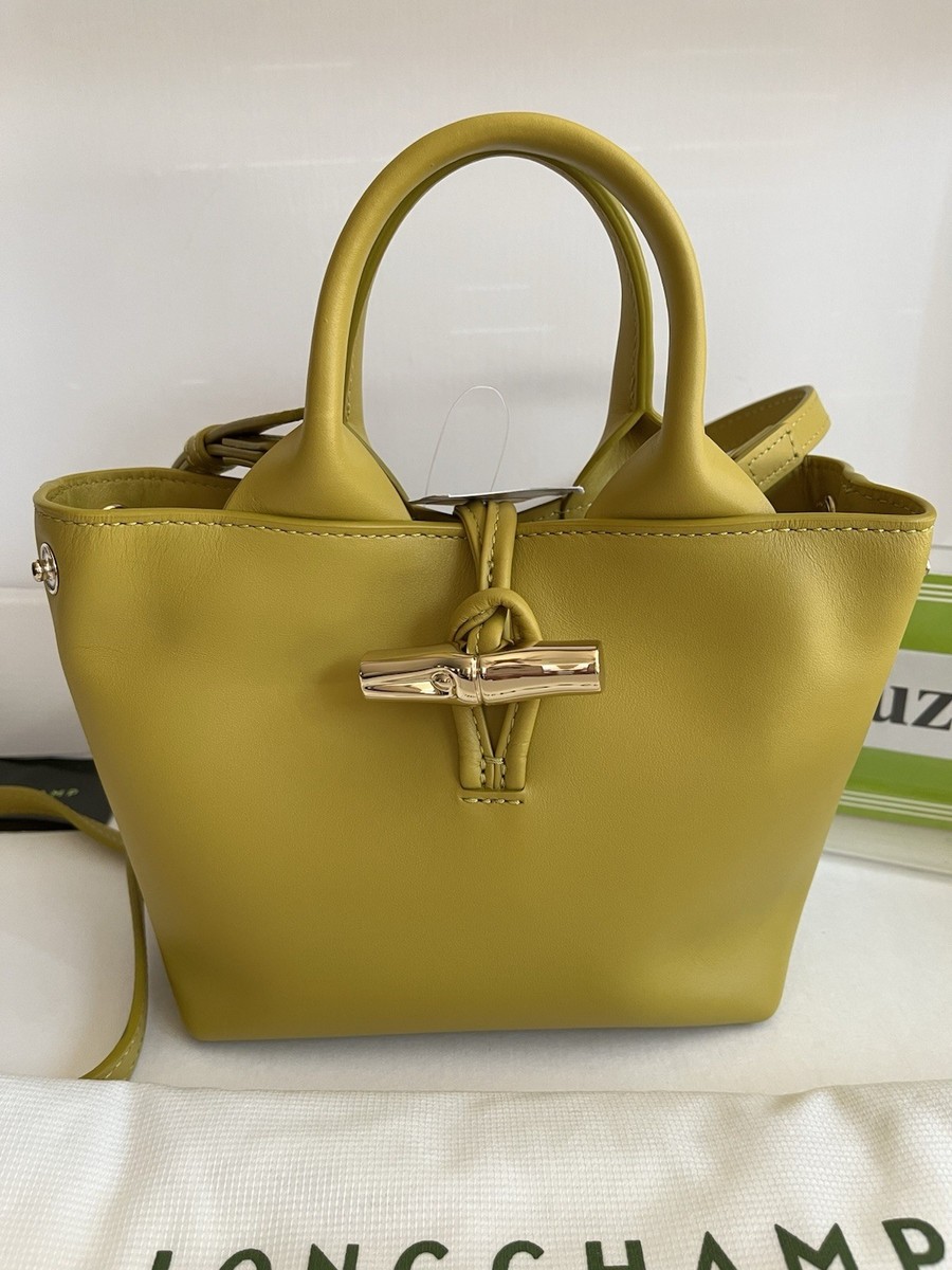 Longchamp Le Roseau XS Handbag Ginger | eBay