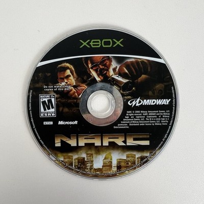 Narc (Microsoft Xbox, 2005) Disc