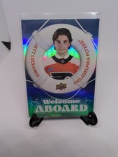 2024-25 Upper Deck Series 2 - Welcome Aboard Jett Luchanko #WA-4 (RC)