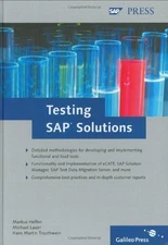 TESTING SAP SOLUTIONS By Markus Helfen & Michael Lauer - Hardcover