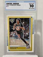 2025 Donruss WNBA Angel Reese #71 - GEM MINT 10 - Diamond Graded - Chicago Sky