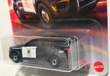 MATCHBOX 2023 FORD POLICE INTERCEPTOR UTILITY SAN DIEGO POLICE 75 / 125