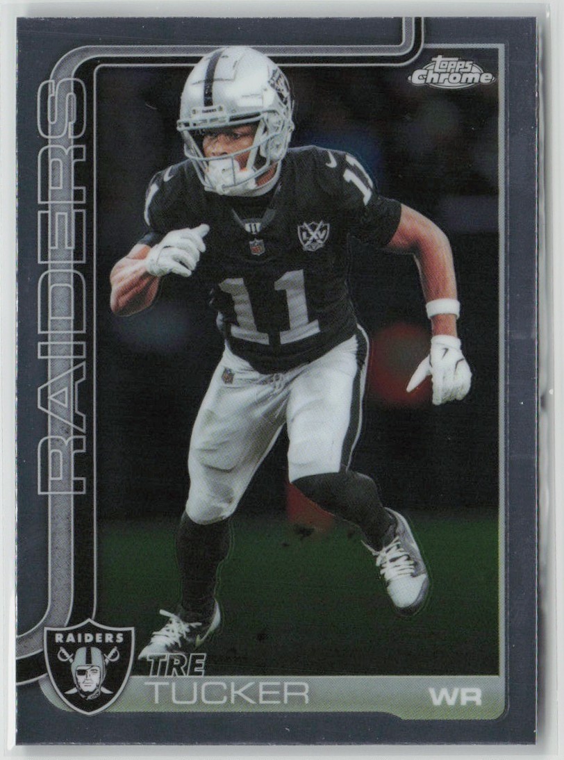 Tre Tucker 2025 Topps Chrome Las Vegas Raiders #175 | eBay