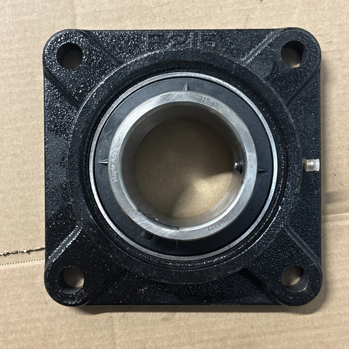 UCF215-47 Flange Bearing 4-Bolt Self-Aligning, Solid Base photo 1