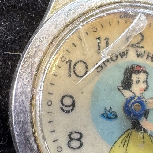 Bradley Walt Disney Productions Snow White Watch Vtg 1960s SEE DESCRIPTION - Picture 3 of 11