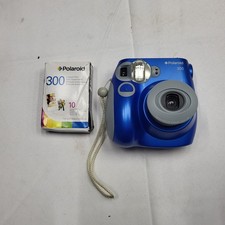 Polaroid 300 Instant Film Camera Purple W/Film Photos Tested and Working