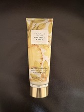 Victoria's Secret 2 Pineapple Shea Glow Hydraating Body Lotion 8 oz