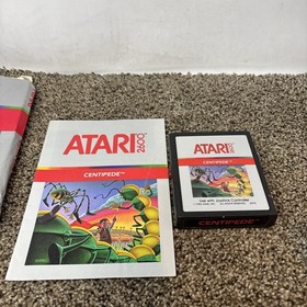 Atari 2600 CIB Silver Label Games Lot Joust Centipede Volleyball 