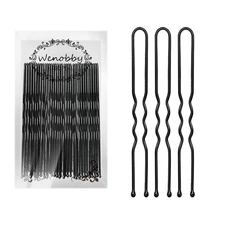 U Shaped Hair Pins for Buns, 100 PCS 2.8" Hair Pins for Women Hair Styling with