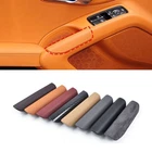 Leather Wrap ABS Car Interior Door Handle Cover Part For Porsche 718 982 2017-23