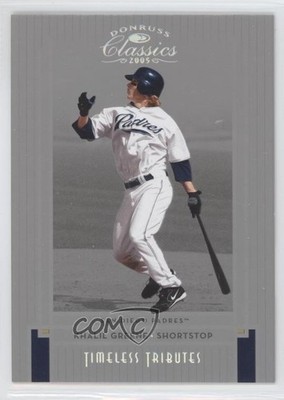 2005 Donruss Classics Silver Timeless Tributes 79/100 Khalil Greene #199 h3a