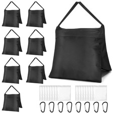 8 Packs Weighted Sand Bags, Heavy Duty Sandbags Weight Bags, Tripod Weight Sa...