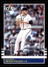 Bryse Wilson 2019 Donruss #238 Braves MLB READ FREE SHIPPING AutographDen