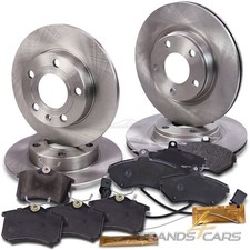 ATEC BREMSE + BREMSEN SATZ SET KIT VORNE + HINTEN FÜR AUDI A4 8E B6 B7 BJ 00-04