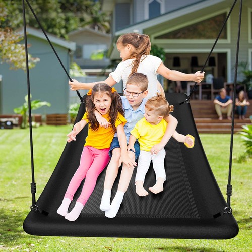 Trekassy Heavy Duty Swing Set for Kids Adult with Metal Frame 60" Platform Swing - Picture 7 of 9
