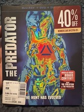 The Predator Blu-ray, 2018 Brand New Sealed With Slipcover,no Digital A-1221