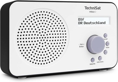 TechniSat VIOLA 2 - tragbares DAB Radio (DAB+, UKW,/Digitalradio/