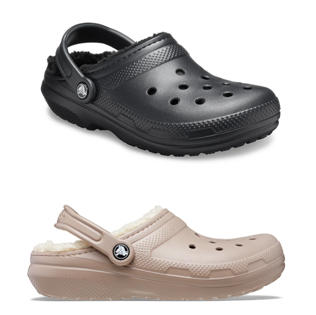 New 100% Authentic !! Crocs Classic Lined Clogs Slip On Women's