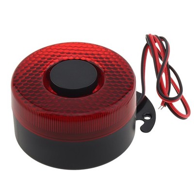 Universal 105dB Warning Beeper &Light  Alarm Reverse Siren Buzzer Horn Truck Car