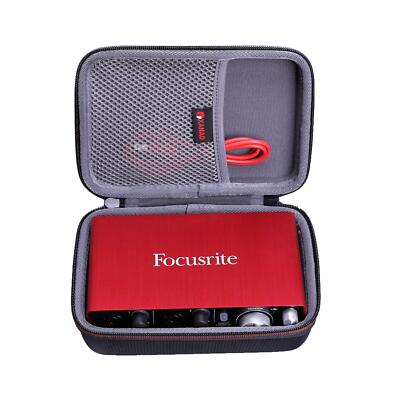 XANAD Case for Focusrite Scarlett Solo or 2i2 3nd Gen Audio Interface -Hard E...