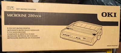 OKI Microline 280 eco 9 Nadeldrucker Matrixdrucker Drucker Durchschlag
