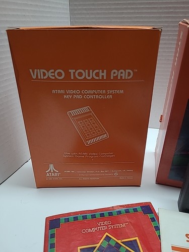 Star Raiders ATARI 2600 Game CIB With Controller , Big Boxes Tested 1982 - Picture 9 of 10