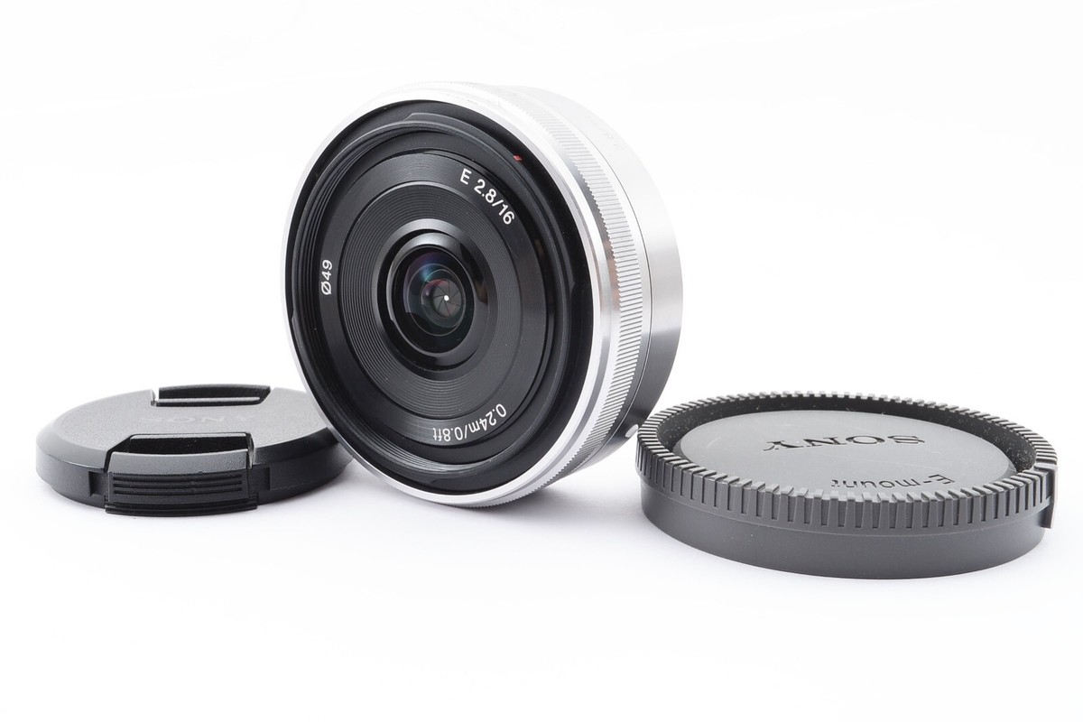 ソニー E 16mm F2.8 [SEL16F28] SEL16F28 E 16mm F2.8 E-mount Prime Lens - Walmart.com
