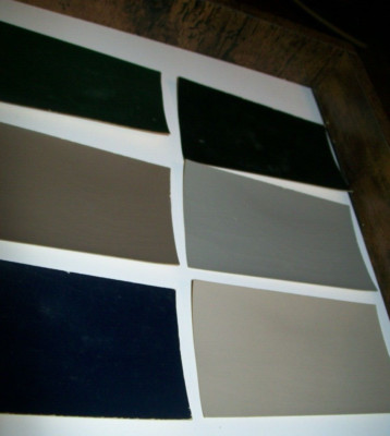 1931 Auburn-Cord auto Acme Paint Chips set of 10-each chip 2.5'' x 4.5''w mix info