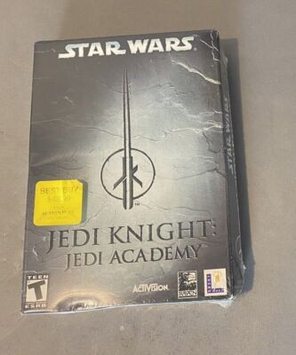 Star Wars Jedi Knight Jedi Academy PC Windows CD Unused Factory Sealed
