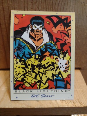 1994 SKYBOX: DC STARS:  #28 BLACK LIGHTNING.    BOX69 