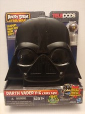 ANGRY BIRDS STAR WARS Darth Vader Pig CARRY CASE Chewbacca Bird TELEPODS Storage