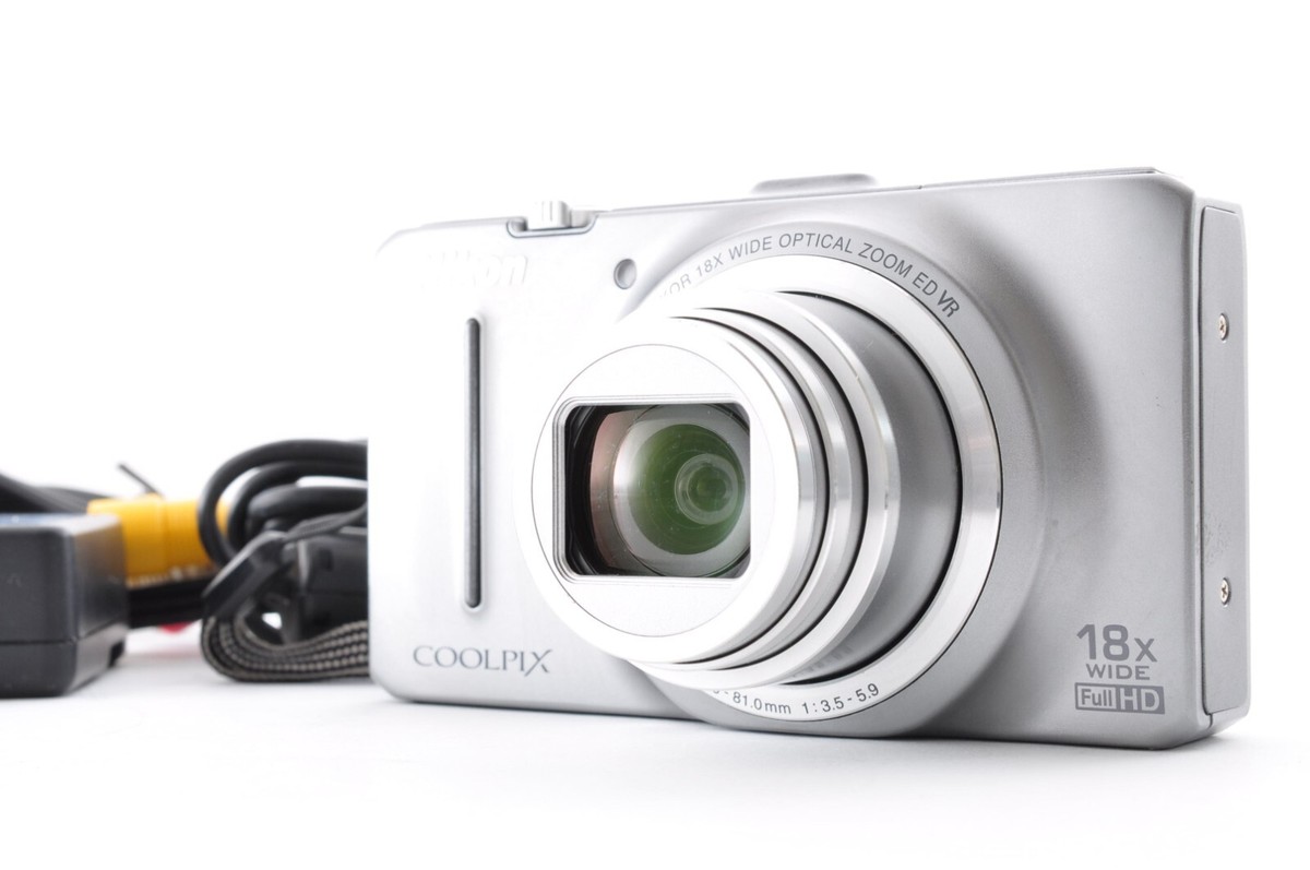 Nikon Coolpix S9300 Silver Excellent+++ Compact Digital Nikon Coolpix S9300 Silver Excellent+++ Compact Digital