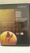 PROKOFIEV The Love for Three Oranges DVD 2-disc Opus Arte 2006 Vernhez Deneve EX