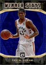 2020-21 Donruss Optic #13 Pascal Siakam Winner Stays Purple Toronto Raptors