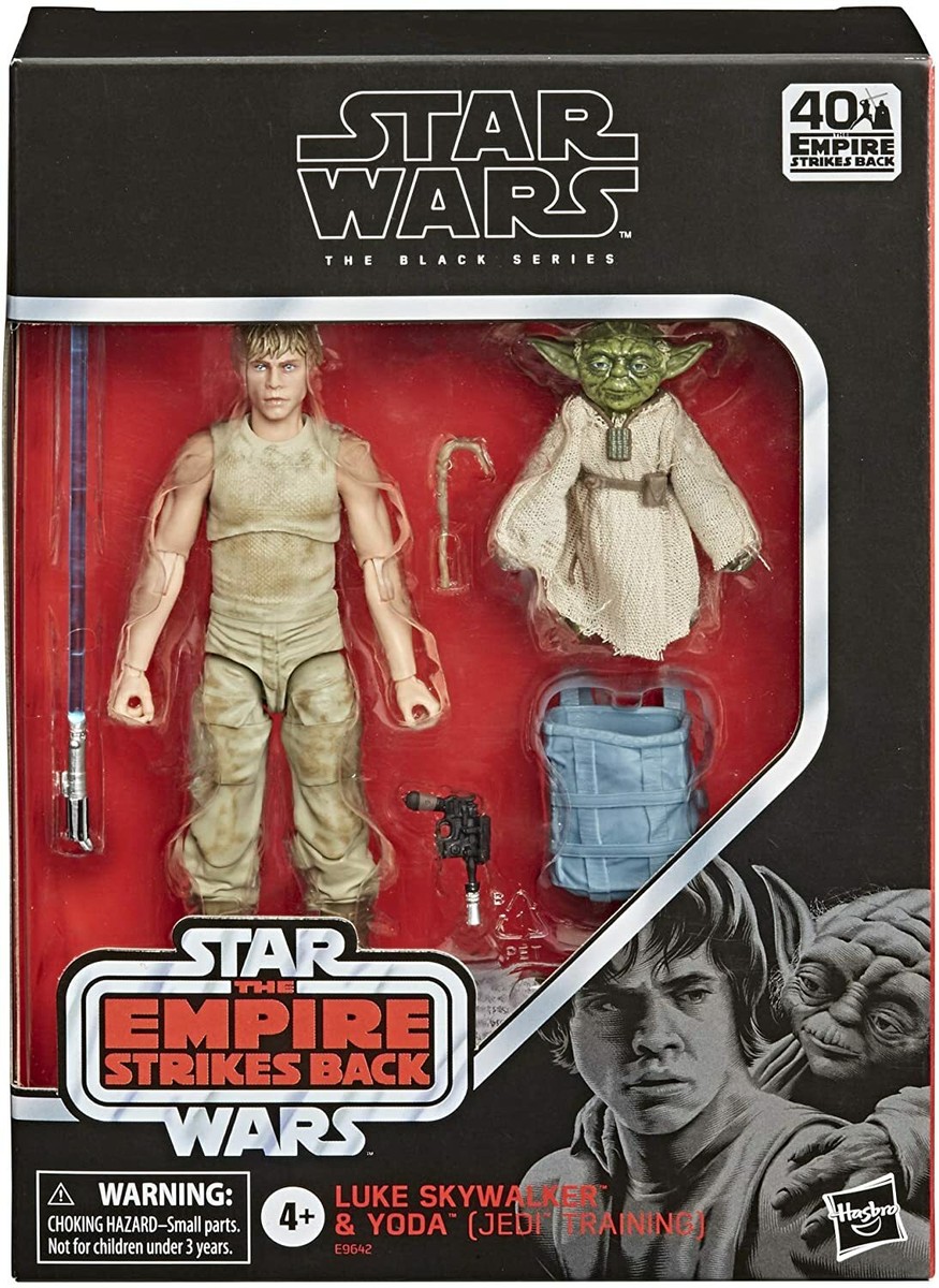 STAR WARS THE BLACK SERIES LUKE SKYWALKER & YODA (JEDI TRAINING) 6